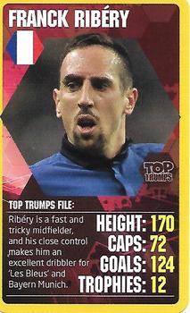 2013 Top Trumps Match World Football Megastar #NNO Franck Ribery Front
