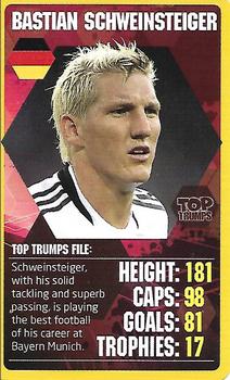 2013 Top Trumps Match World Football Megastar #NNO Bastian Schweinsteiger Front