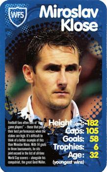2011 Top Trumps World Football Stars #NNO Miroslav Klose Front