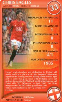 2008 Top Trumps Specials Manchester United #NNO Chris Eagles Front