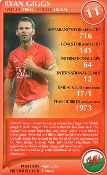 2008 Top Trumps Specials Manchester United #NNO Ryan Giggs Front