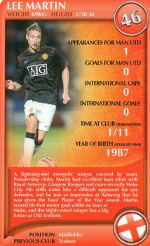 2008 Top Trumps Specials Manchester United #NNO Lee Martin Front