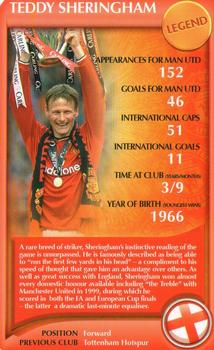 2008 Top Trumps Specials Manchester United #NNO Teddy Sheringham Front