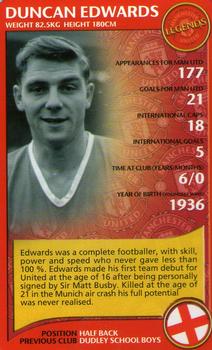 2005 Top Trumps Manchester United #NNO Duncan Edwards Front