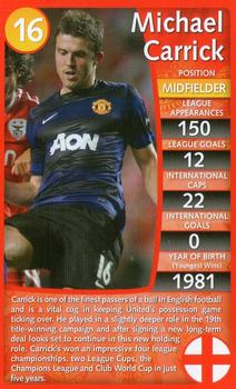 2012 Top Trumps Specials Manchester United #NNO Michael Carrick Front