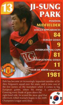 2010 Top Trumps Specials Manchester United #NNO Ji-Sung Park Front