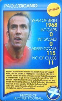 2006 Top Trumps Daily Record Heroes Of Scottish Football #NNO Paolo Di Canio Front