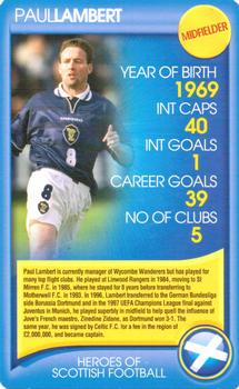 2006 Top Trumps Daily Record Heroes Of Scottish Football #NNO Paul Lambert Front