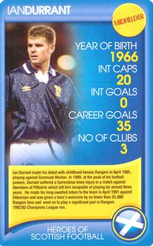 2006 Top Trumps Daily Record Heroes Of Scottish Football #NNO Ian Durrant Front
