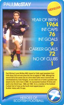2006 Top Trumps Daily Record Heroes Of Scottish Football #NNO Paul McStay Front