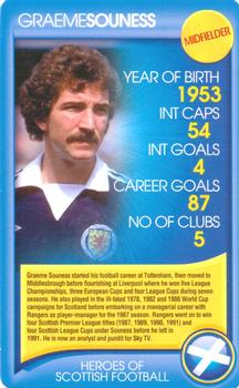 2006 Top Trumps Daily Record Heroes Of Scottish Football #NNO Graeme Souness Front