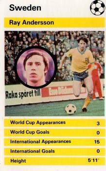 1979 Top Trumps International Greats #NNO Roy Andersson Front