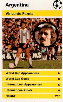 1979 Top Trumps International Greats #NNO Vicente Pernia Front