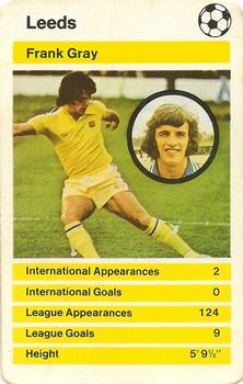 1979 Top Trumps British Soccer Stars #NNO Frank Gray Front