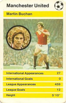 1979 Top Trumps British Soccer Stars #NNO Martin Buchan Front