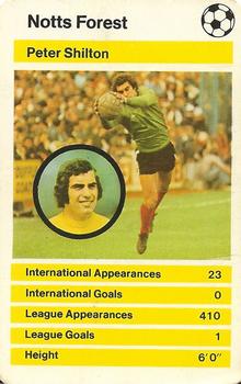 1979 Top Trumps British Soccer Stars #NNO Peter Shilton Front