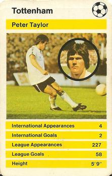 1979 Top Trumps British Soccer Stars #NNO Peter Taylor Front