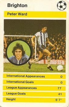 1979 Top Trumps British Soccer Stars #NNO Peter Ward Front