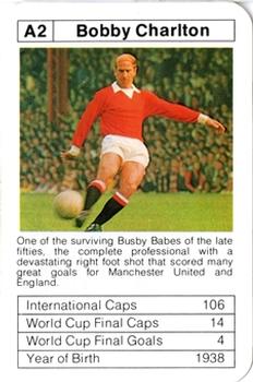1977-78 Ace Sporting Aces Bobby Charlton World Cup Aces #A2 Bobby Charlton Front