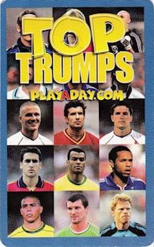 2002 Top Trumps World Football Stars 2002 #NNO Thierry Henry Back