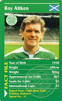 2001 Top Trumps Celtic #NNO Roy Aitken Front