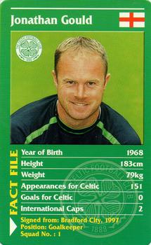 2001 Top Trumps Celtic #NNO Jonathan Gould Front