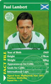 2001 Top Trumps Celtic #NNO Paul Lambert Front