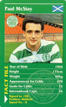 2001 Top Trumps Celtic #NNO Paul McStay Front