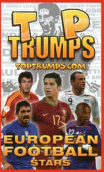 2008 Top Trumps European Football Stars #NNO Robin Van Persie Back