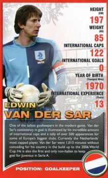 2008 Top Trumps European Football Stars #NNO Edwin Van Der Sar Front