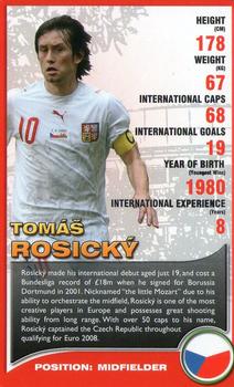 2008 Top Trumps European Football Stars #NNO Tomas Rosicky Front