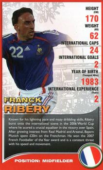 2008 Top Trumps European Football Stars #NNO Franck Ribery Front