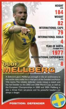 2008 Top Trumps European Football Stars #NNO Olof Mellberg Front