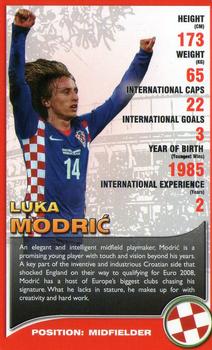 2008 Top Trumps European Football Stars #NNO Luka Modric Front