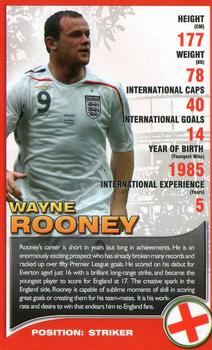 2008 Top Trumps European Football Stars #NNO Wayne Rooney Front