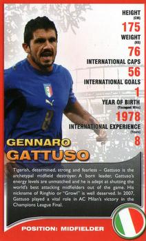 2008 Top Trumps European Football Stars #NNO Gennaro Gattuso Front