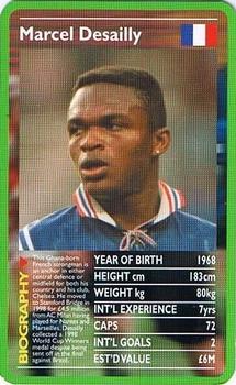 2001 Top Trumps European Football Stars #NNO Marcel Desailly Front