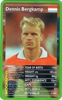 2001 Top Trumps European Football Stars #NNO Dennis Bergkamp Front