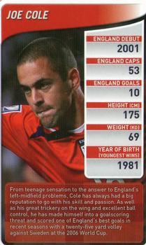2009 Top Trumps England Football Stars #NNO Joe Cole Front