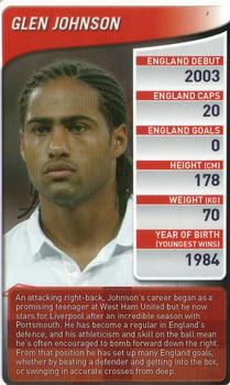 2009 Top Trumps England Football Stars #NNO Glen Johnson Front
