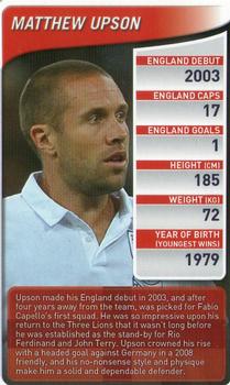 2009 Top Trumps England Football Stars #NNO Matthew Upson Front