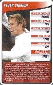 2009 Top Trumps England Football Stars #NNO Peter Crouch Front