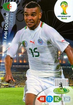 2014 Panini Adrenalyn XL FIFA World Cup Brazil #NNO El Arabi Soudani Front