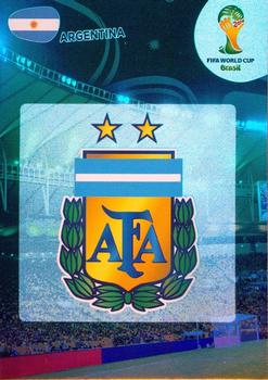 2014 Panini Adrenalyn XL FIFA World Cup Brazil #NNO Argentina Front
