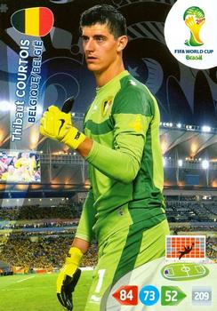 2014 Panini Adrenalyn XL FIFA World Cup Brazil #NNO Thibaut Courtois Front