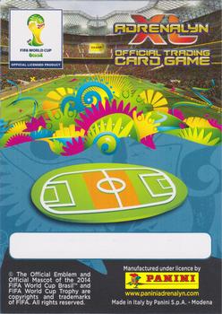 2014 Panini Adrenalyn XL FIFA World Cup Brazil #NNO Kevin De Bruyne Back