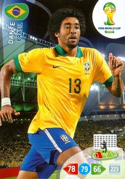 2014 Panini Adrenalyn XL FIFA World Cup Brazil #NNO Dante Front