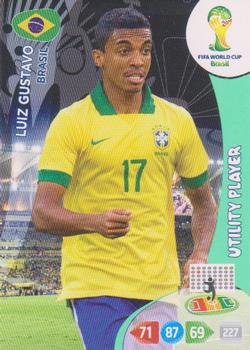 2014 Panini Adrenalyn XL FIFA World Cup Brazil #NNO Luiz Gustavo Front