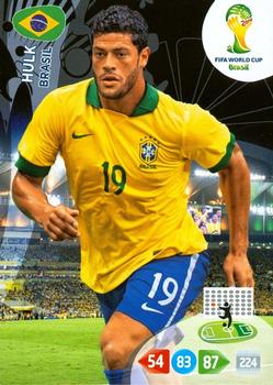 2014 Panini Adrenalyn XL FIFA World Cup Brazil #NNO Hulk Front