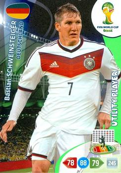 2014 Panini Adrenalyn XL FIFA World Cup Brazil #NNO Bastian Schweinsteiger Front